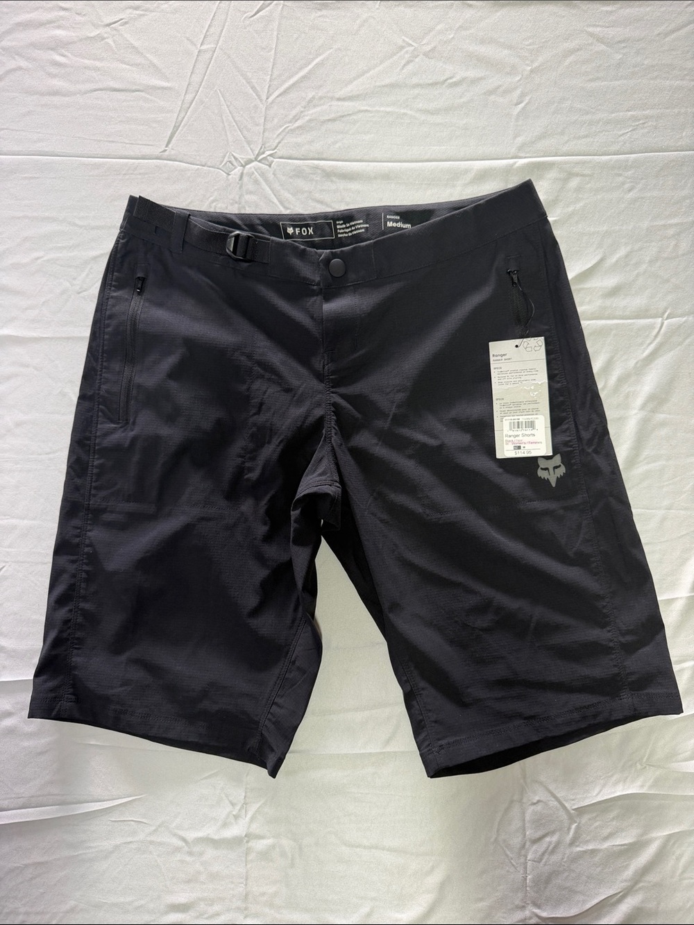 Fox Women’s  Black Ranger Bike Shorts - Medium NWT